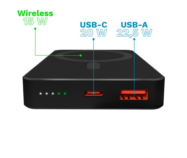 POWER BANK 10000 MAH MAG SAFE KRUGER&MATZ 