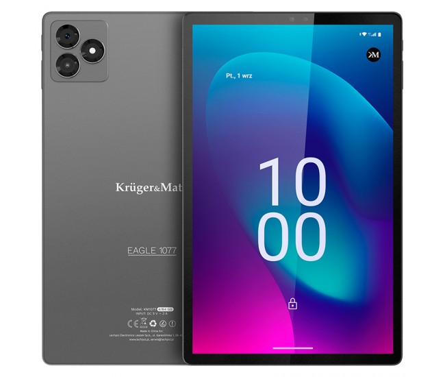 TABLETA 4G 4GB 64GB ANDROID 15 KRUGER&MATZ 