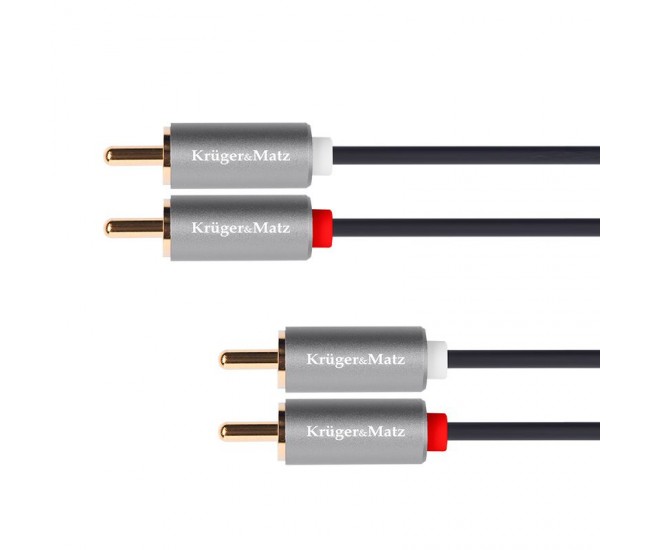 CABLU 2RCA - 2RCA 10M BASIC K&M 