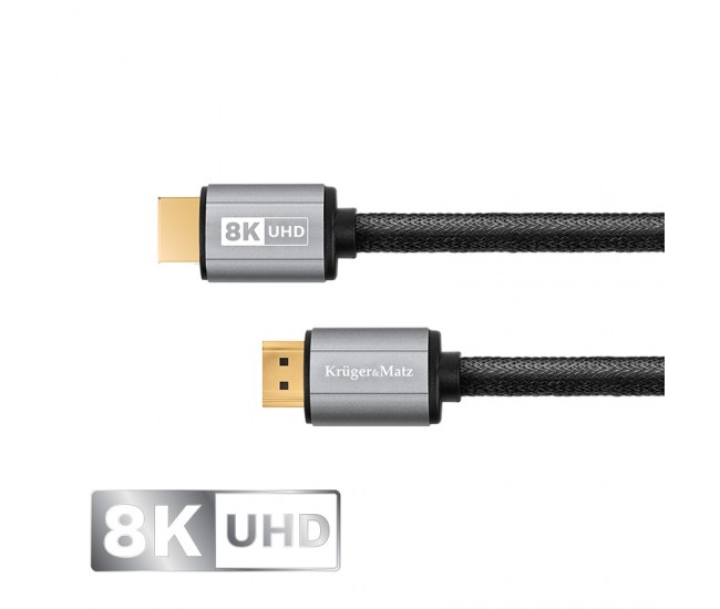 CABLU HDMI - HDMI 8K V 2.1 3M KRUGER&MATZ