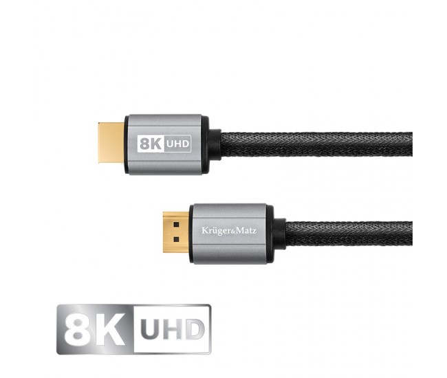 CABLU HDMI - HDMI 8K V 2.1 3M KRUGER&MATZ 