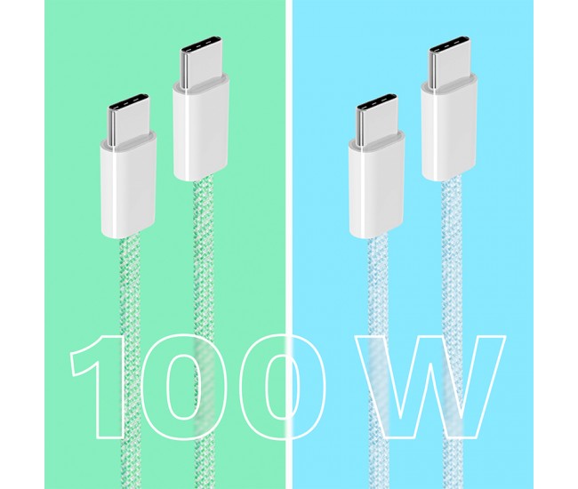 CABLU USB TYPE C - TYPE C 100W 1.5M KRUGER&MATZ 