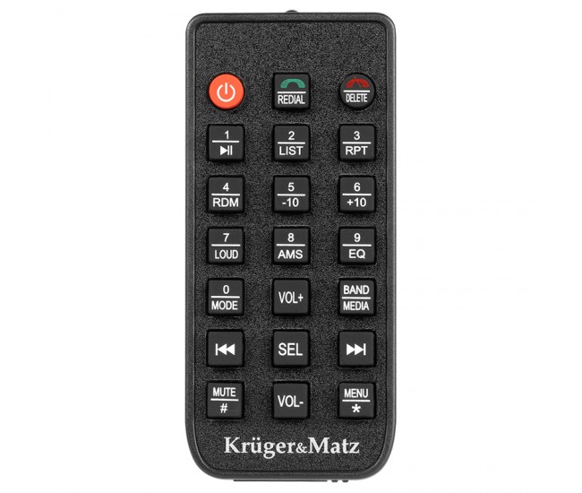 PLAYER AUTO 1 DIN 4X25W KRUGER&MATZ 