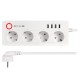 PRELUNGITOR SMART 4 PRIZE SCHUKO 4 USB CONNECT P6 TUYA 