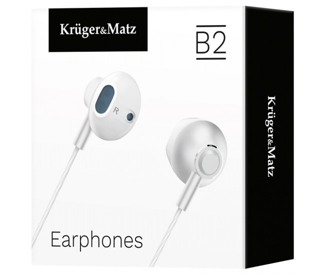 CASTI IN-EAR CU MICROFON KRUGER&MATZ 