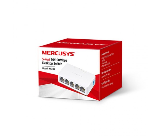 SWITCH 5 PORTURI 10/100MBPS MS105 MERCUSYS 