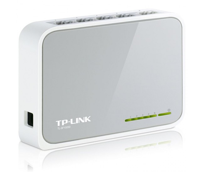 SWITCH 5 PORTURI TP-LINK TL-SF1005D 10/100 