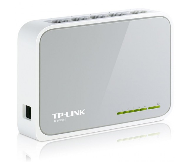 SWITCH 5 PORTURI TP-LINK TL-SF1005D 10/100