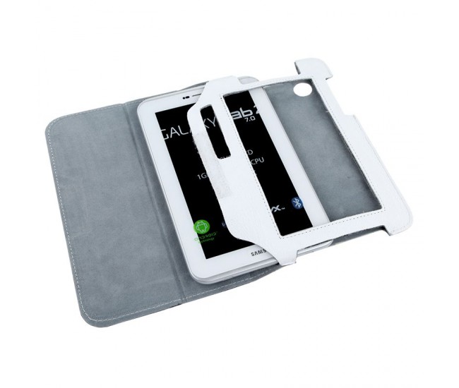 HUSA ALBA PIELE NATURALA SAMSUNG GALAXY TAB P3100 