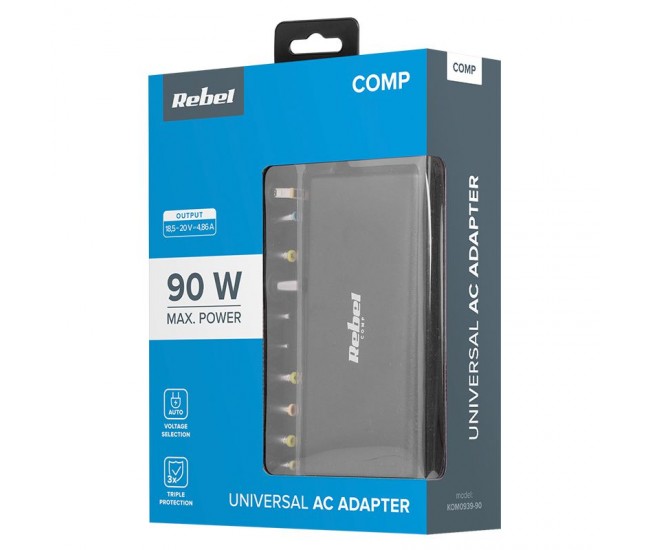 ALIMENTATOR LAPTOP AUTOMAT 90W 18-20V REBEL 
