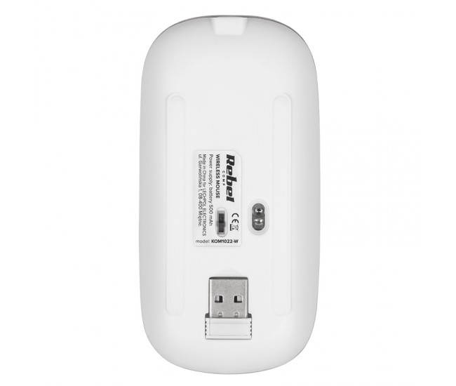 MOUSE WIRELESS 1600 DPI WM210 REBEL 