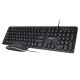 KIT TASTATURA SI MOUSE CU FIR WDS200 REBEL 
