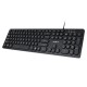 TASTATURA CU FIR WDK100 REBEL 