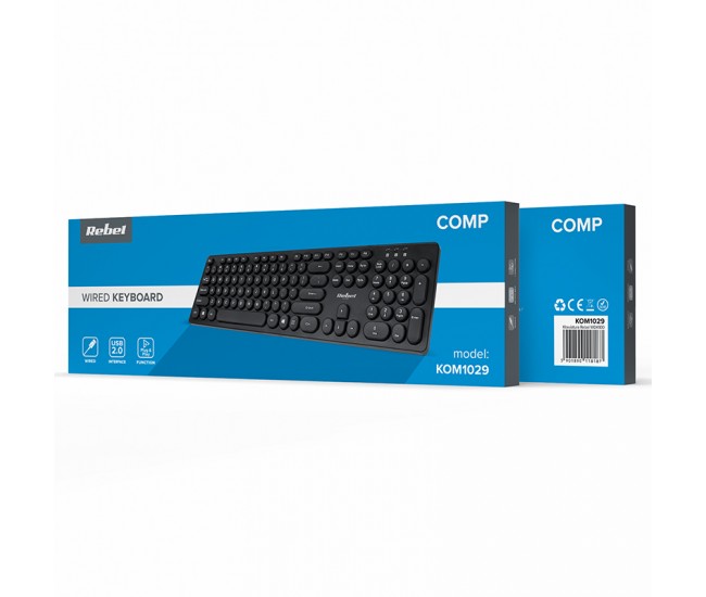 TASTATURA CU FIR WDK100 REBEL 