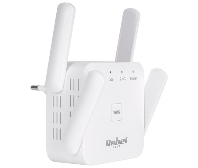 RANGE EXTENDER REPEATER DUAL BAND 300MBPS REBEL 