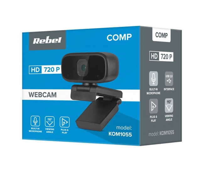 CAMERA WEB 720P REBEL 