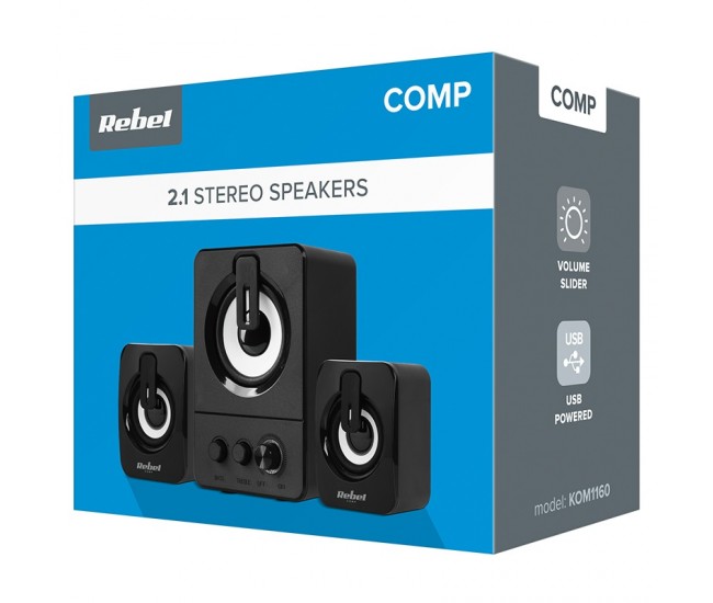 BOXE PC 2.1 CS-50 REBEL 