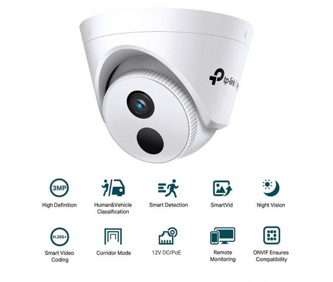 CAMERA SUPRAVEGHERE 3MP TURRET 4MM VIGI TP-LINK 