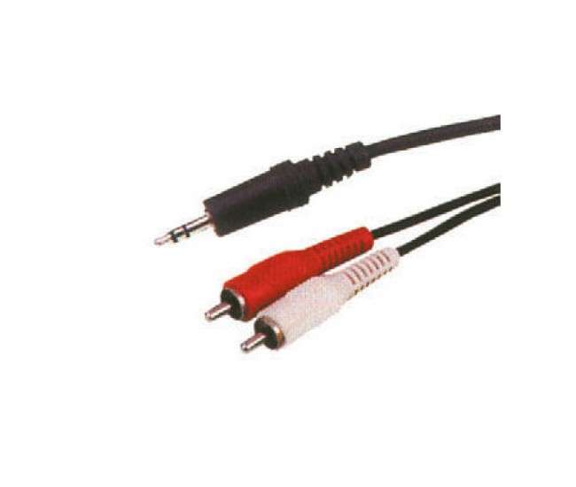 CABLU 3.5 TATA - 2X RCA TATA 15M 