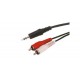 CABLU 3.5 TATA - 2X RCA TATA 15M 