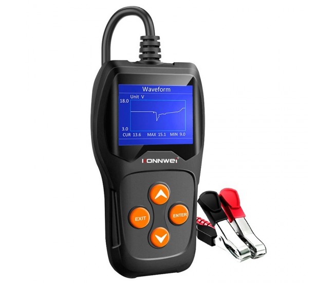 TESTER BATERII AUTO KW600 KONWEII 