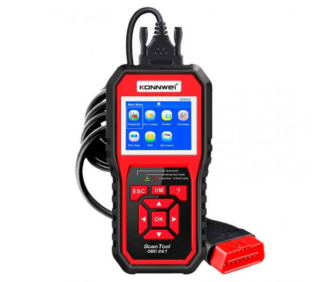 MULTIMETRU DIAGNOZA AUTO OBD2 KW850 KONNWEI 