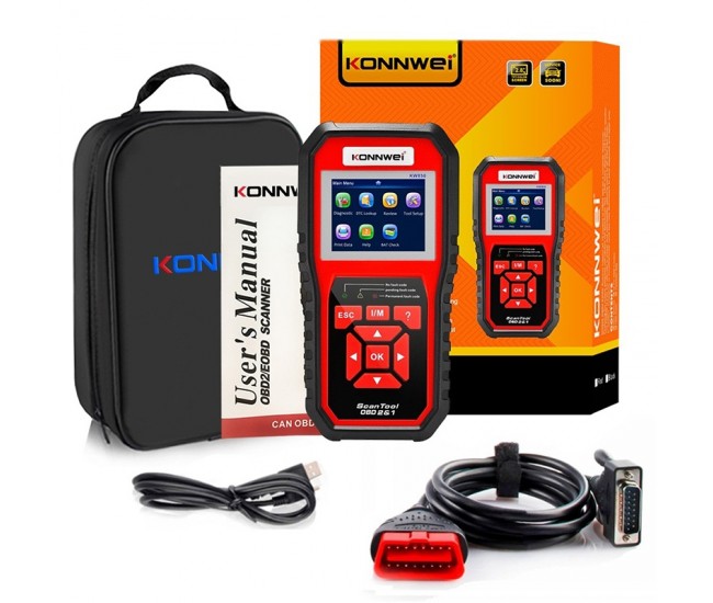 MULTIMETRU DIAGNOZA AUTO OBD2 KW850 KONNWEI 