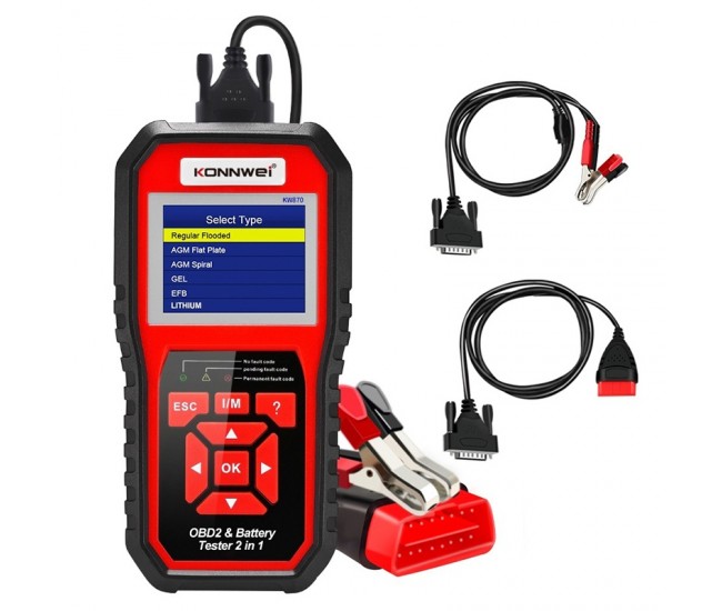 MULTIMETRU DIAGNOZA AUTO OBD2 KW870 KONNWEI 