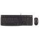 KIT TASTATURA SI MOUSE CU FIR LOGITECH MK120 