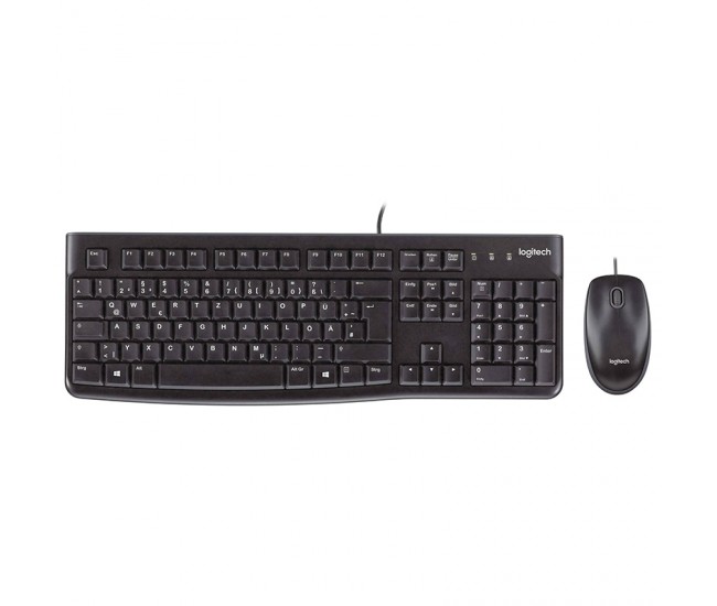 KIT TASTATURA SI MOUSE CU FIR LOGITECH MK120 