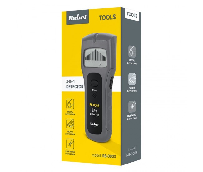 DETECTOR 3 IN 1 REBEL 