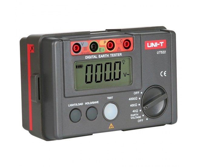 MULTIMETRU DIGITAL REZISTENTA IMPAMANTARE UT522 UNI-T 