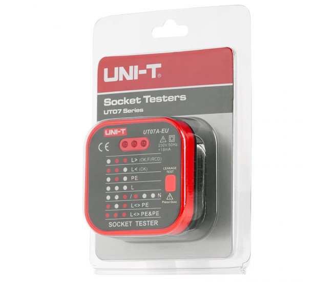 MULTIMETRU DIGITAL TESTER RETEA UT07B UNI-T 