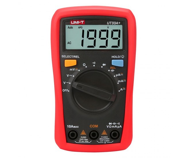 MULTIMETRU DIGITAL UT33A+ UNI-T 
