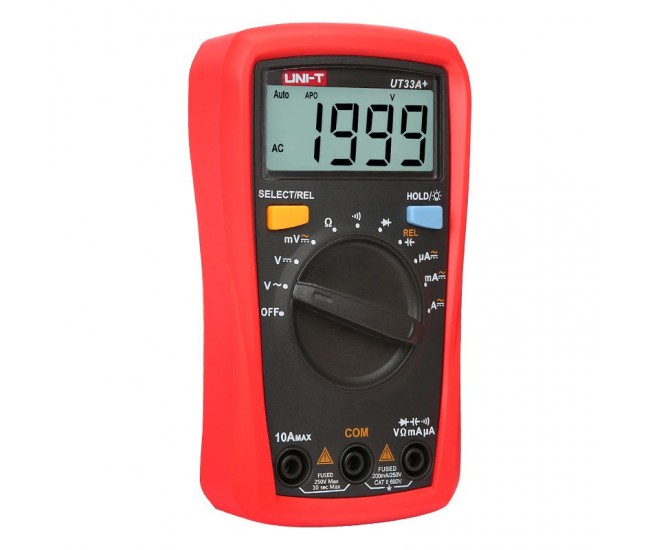 MULTIMETRU DIGITAL UT33A+ UNI-T 