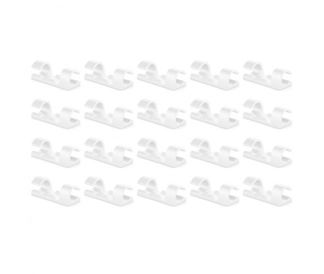 CABLE CLIPS SET 20 BUC 
