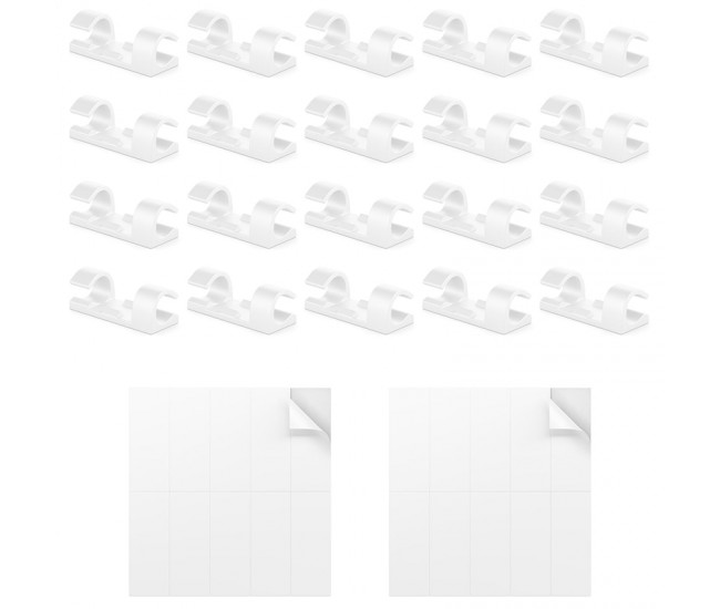 CABLE CLIPS SET 20 BUC 