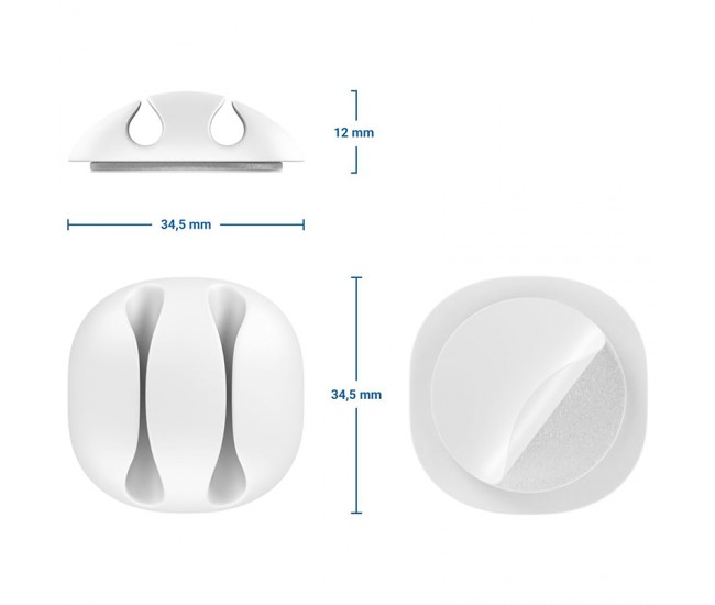 CABLE CLIPS SET 6 BUC 