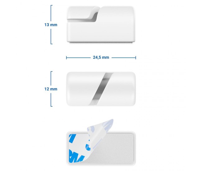 CABLE CLIPS SET 4 BUC 