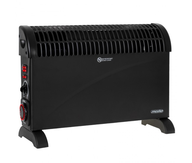 CONVECTOR INCALZIRE 3 TREPTE NEGRU 2000W MESKO 