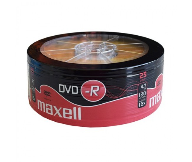 DVD-R 4.7GB 16X SET 25 BUC MAXELL 