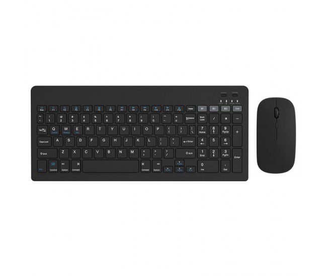 KIT TASTATURA SI MOUSE WIRELESS MISZ NEGRU OMEGA 