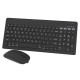 KIT TASTATURA SI MOUSE WIRELESS MISZ NEGRU OMEGA 