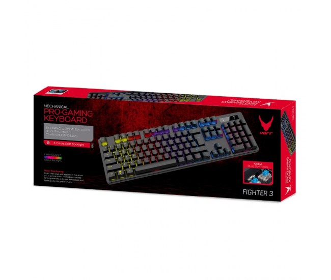 TASTATURA GAMING MECANICA USB VARR OMEGA 