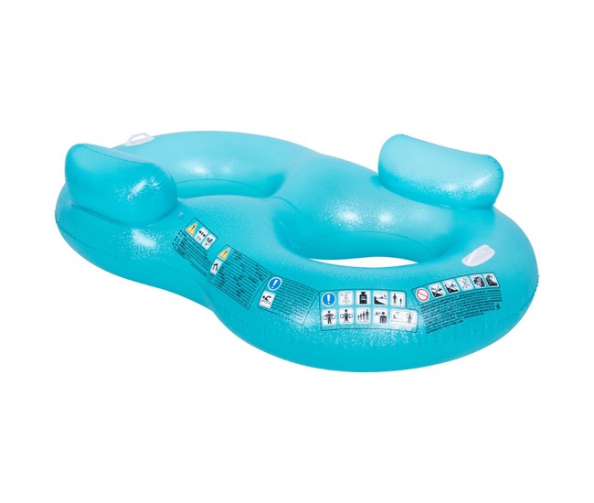 COLAC DUBLU GONFLABIL PENTRU PISCINA SUNCLUB 