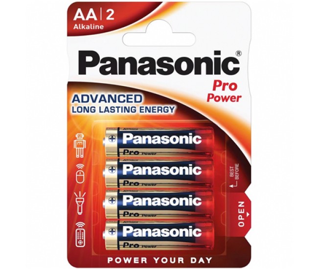 BATERIE LR06 BLISTER 4 PRO POWER PANASONIC 