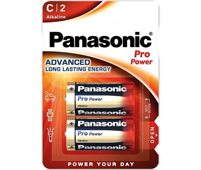 BATERIE LR14 BLISTER 2 PRO POWER PANASONIC 