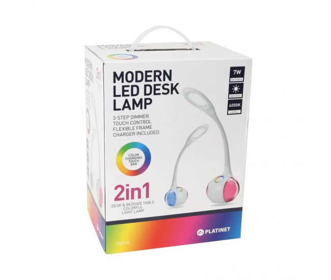 LAMPA BIROU LUMINA VEGHE BATERIE 2400 MAH PLA 