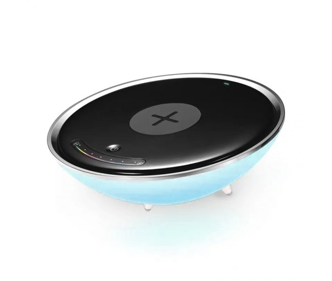 LAMPA LED 10W INCARCARE WIRELESS QI PLATINET 