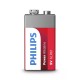 BATERIE POWER ALKALINE 9V BLISTER 1 BUC PHILIPS 